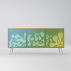 IRREGULAR BLUE 3-Door Sideboard