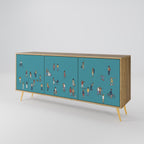 COLLECTIVE STREAM 3-Door Sideboard in Oak Effect