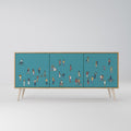 COLLECTIVE STREAM 3-Door Sideboard in Oak Effect