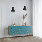 COLLECTIVE STREAM 3-Door Sideboard in Oak Effect