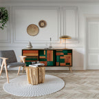 EARTHY FIGURES Aparador de 3 Puertas