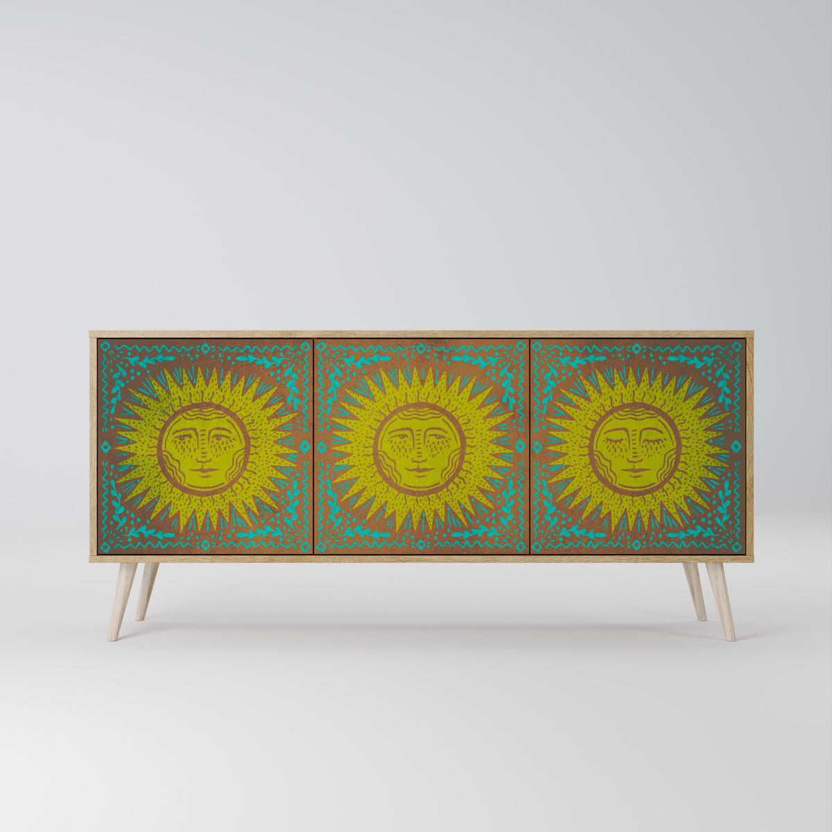 SUNSHINE EULOGY Aparador de 3 Puertas
