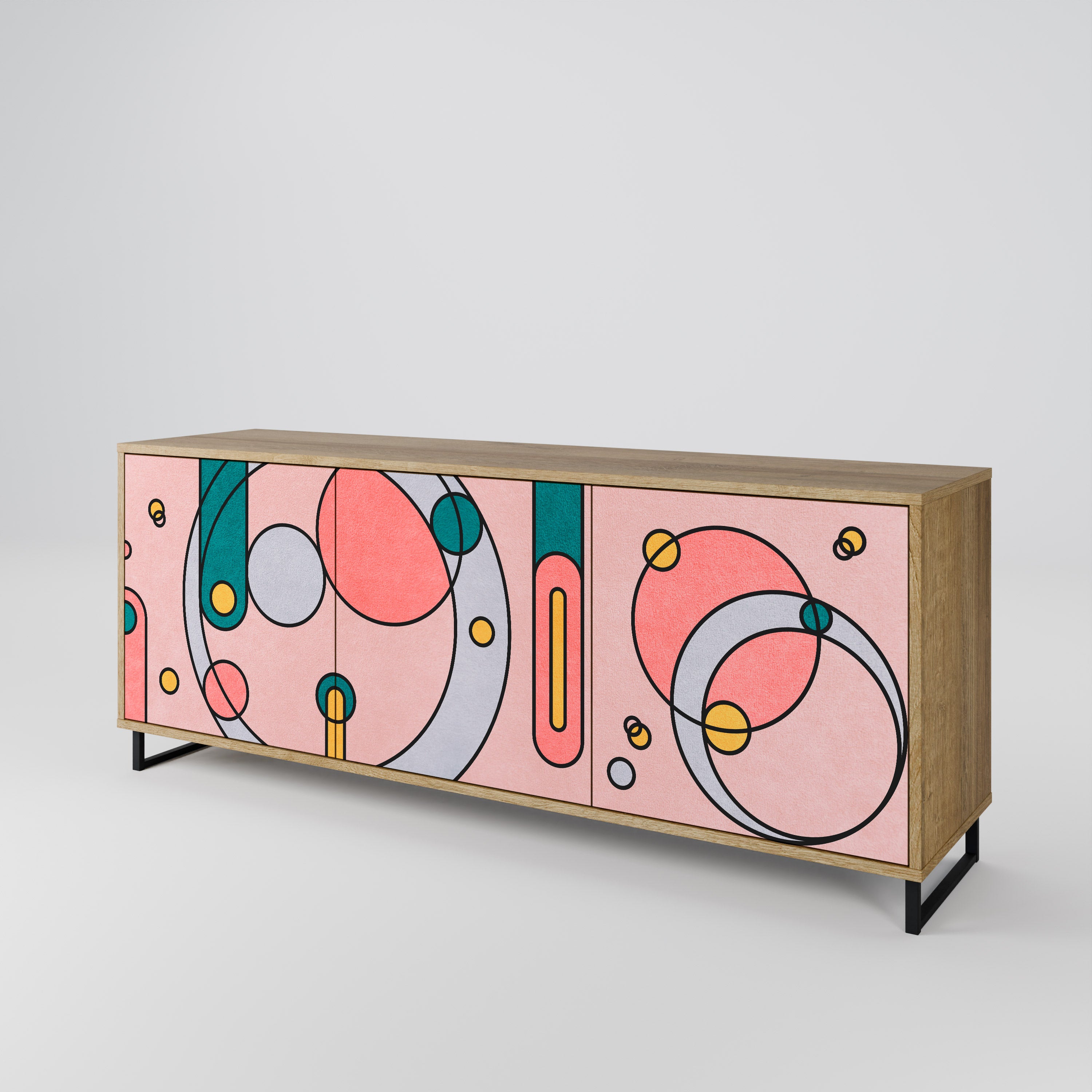 GOSSAMER ECHOES 3-Door Sideboard