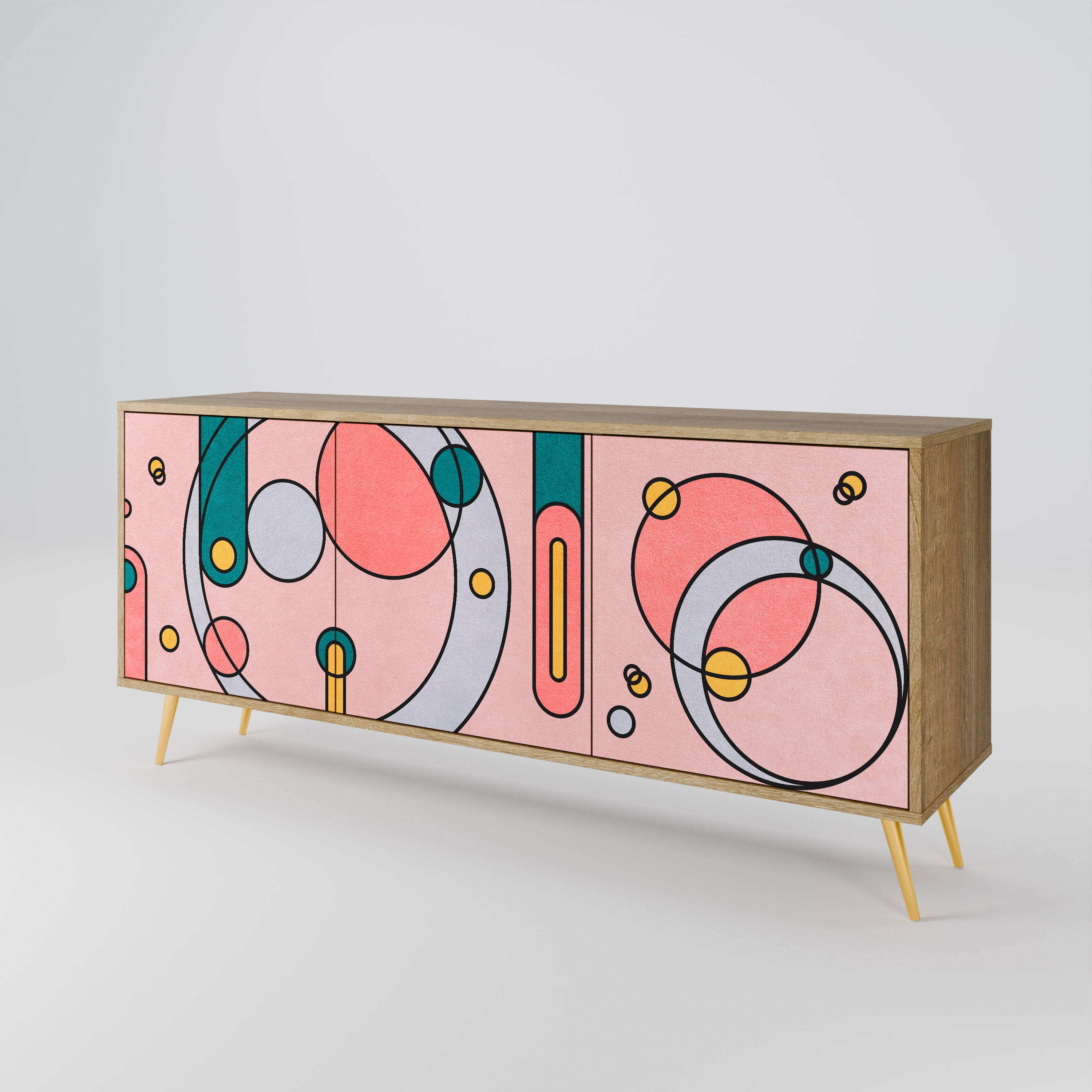 GOSSAMER ECHOES 3-Door Sideboard