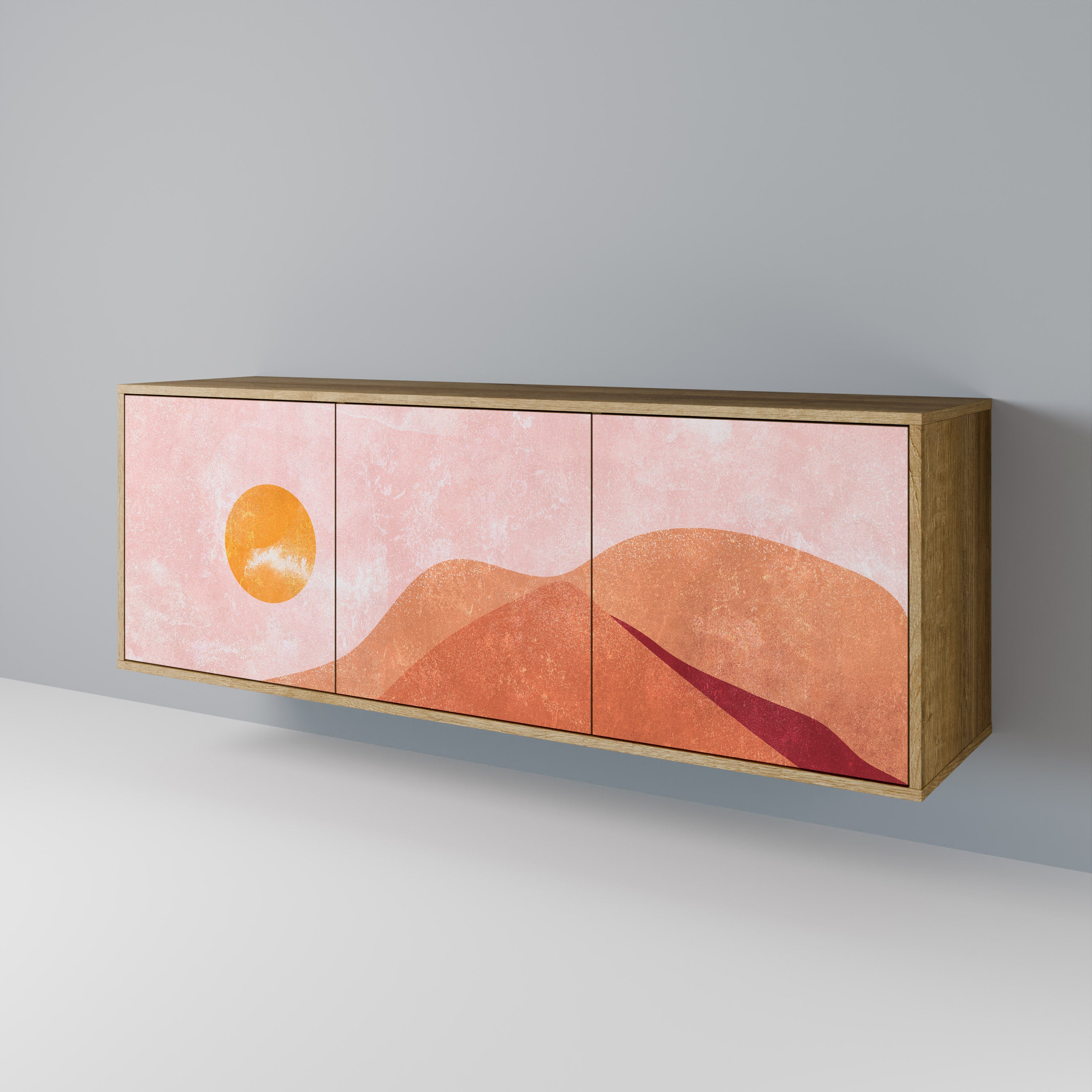 LUMINOUS SUNLIGHT 3-Door Sideboard