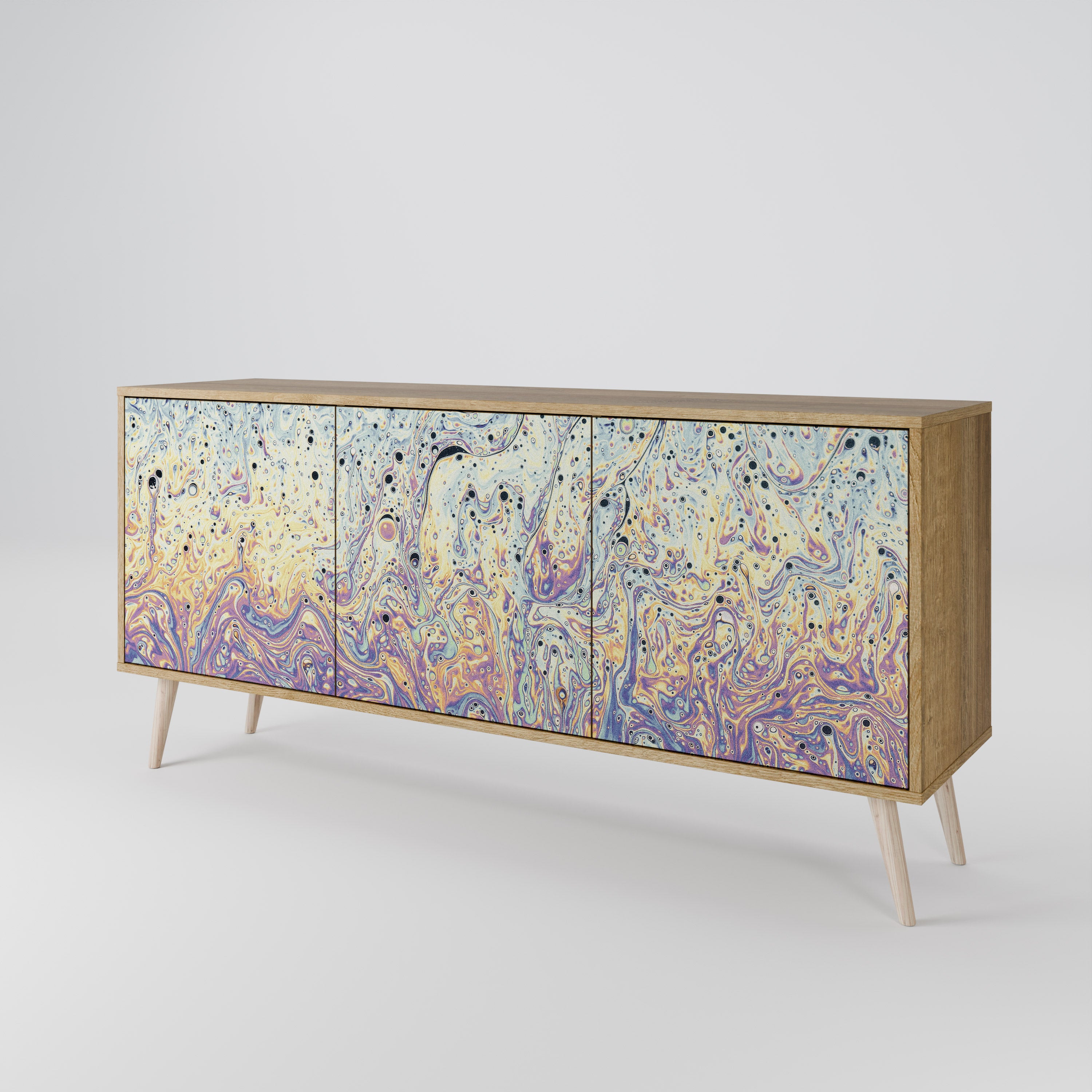MOSAIC OF COLORS 3-Door Sideboard