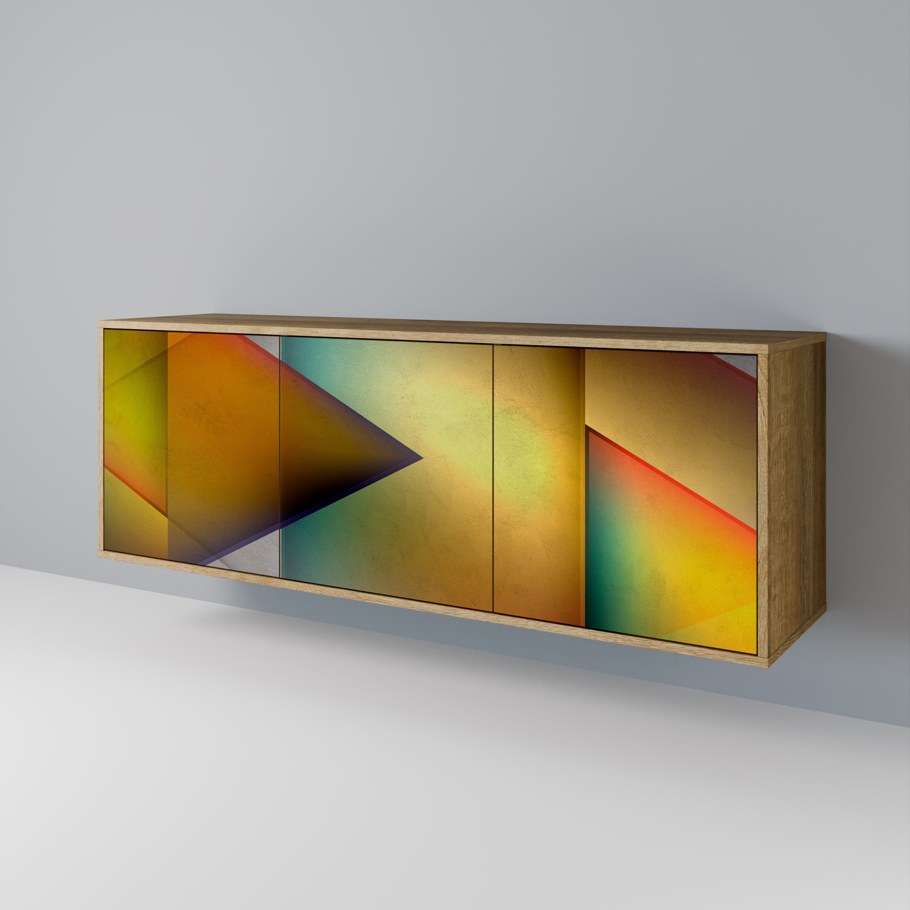 PIERCING SHARPNESS 3-Door Sideboard