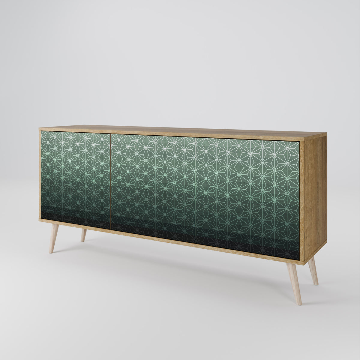 ORNAMENTAL GLIMMER Aparador de 3 Puertas