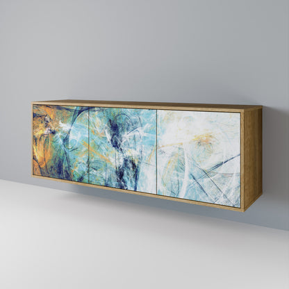 ABSTRACT THOUGHTS Aparador de 3 Puertas