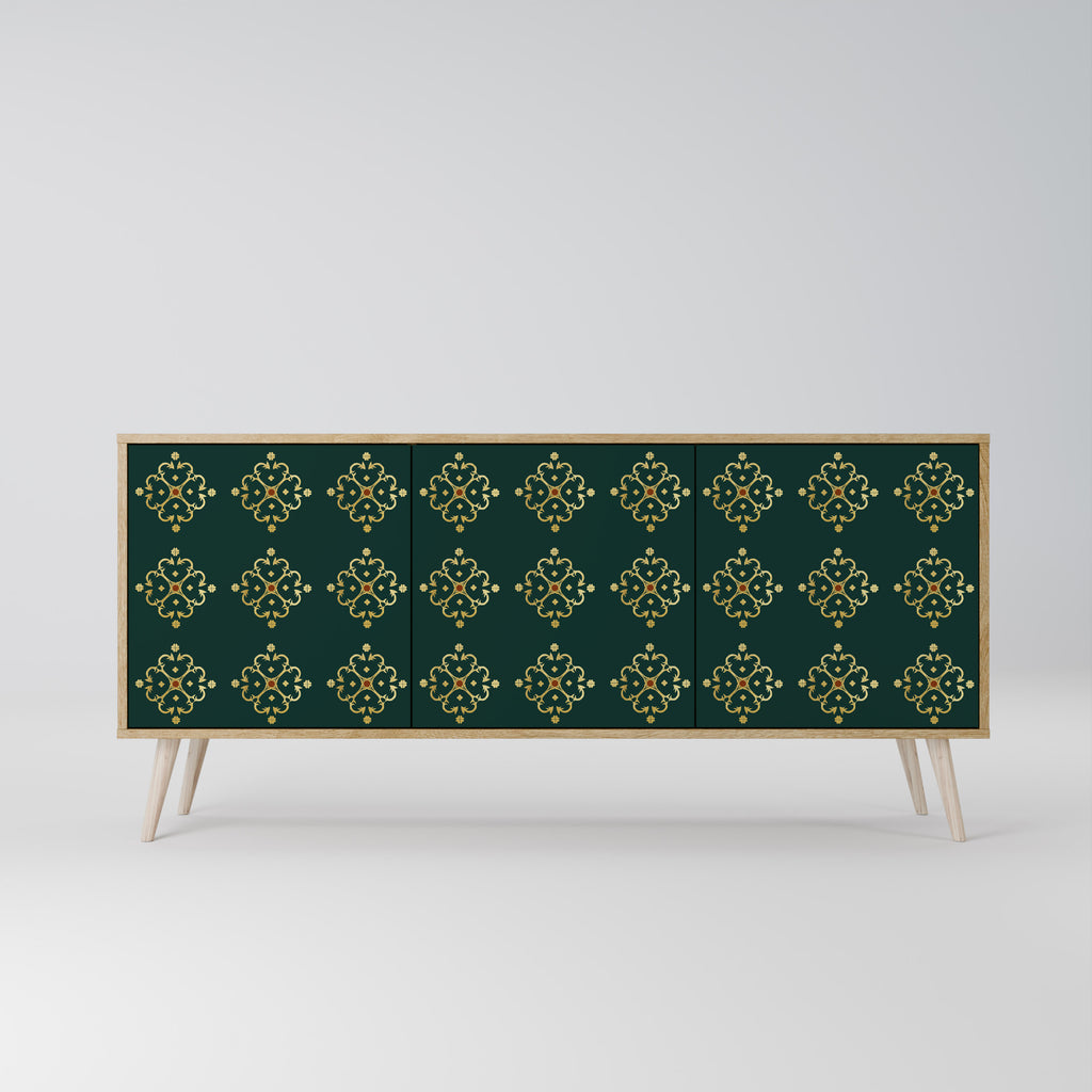 ROYAL MEDALLION 3-Door Sideboard in Oak Effect