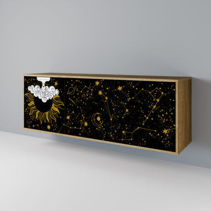 STELLAR CONSTELLATIONS Aparador de 3 Puertas