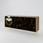 STELLAR CONSTELLATIONS 3-Door Sideboard in Oak Effect
