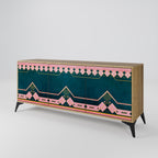 ROYAL COMPOSITION 3-Door Sideboard in Oak Effect