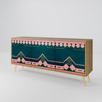 ROYAL COMPOSITION 3-Door Sideboard in Oak Effect