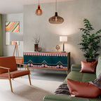 ROYAL COMPOSITION 3-Door Sideboard in Oak Effect