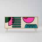 GEOMETRIC RHAPSODY 3-Door Sideboard
