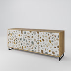 PIECES OF TOMORROW 3-Door Sideboard in Oak Effect