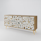 PIECES OF TOMORROW 3-Door Sideboard in Oak Effect