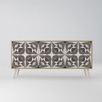 MONOCHROME NEXUS 3-Door Sideboard in Oak Effect