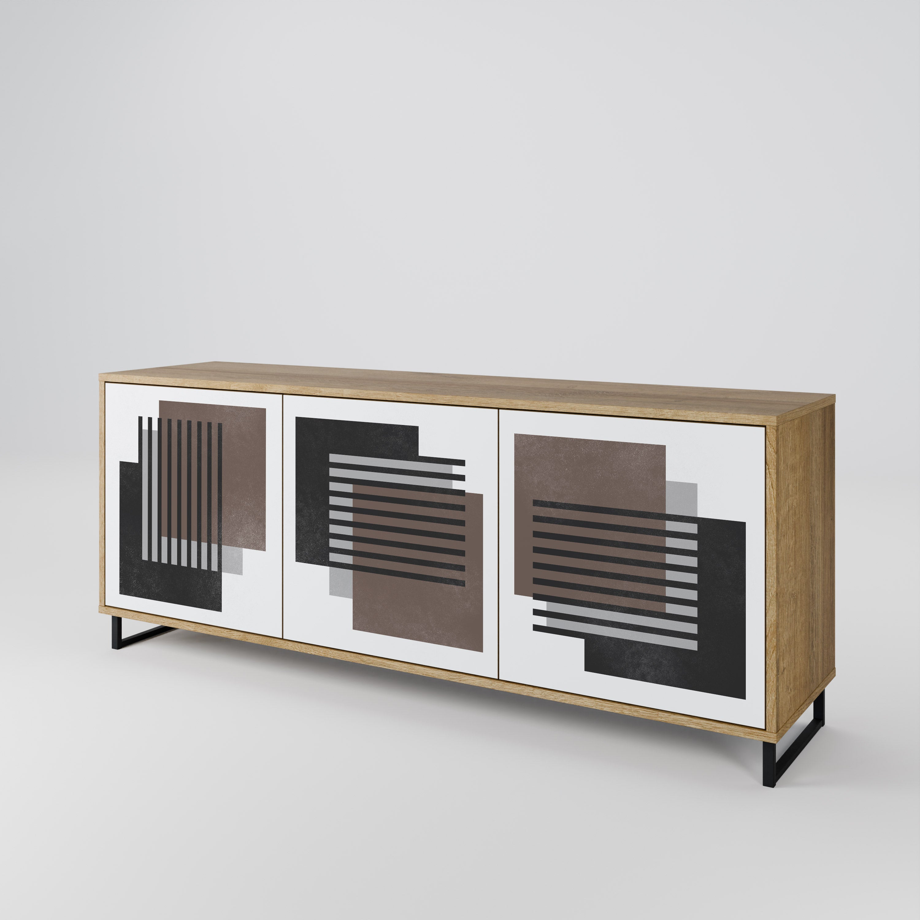 SHADOW SYNCHRONY 3-Door Sideboard