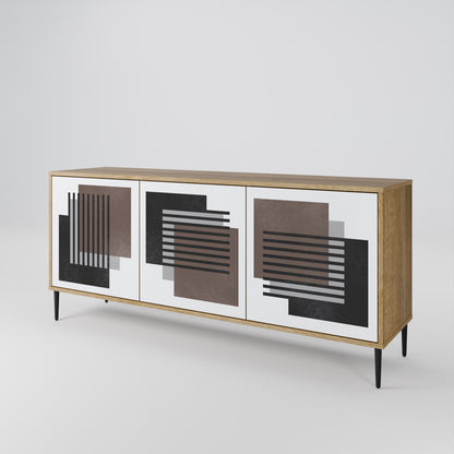 SHADOW SYNCHRONY Aparador de 3 Puertas