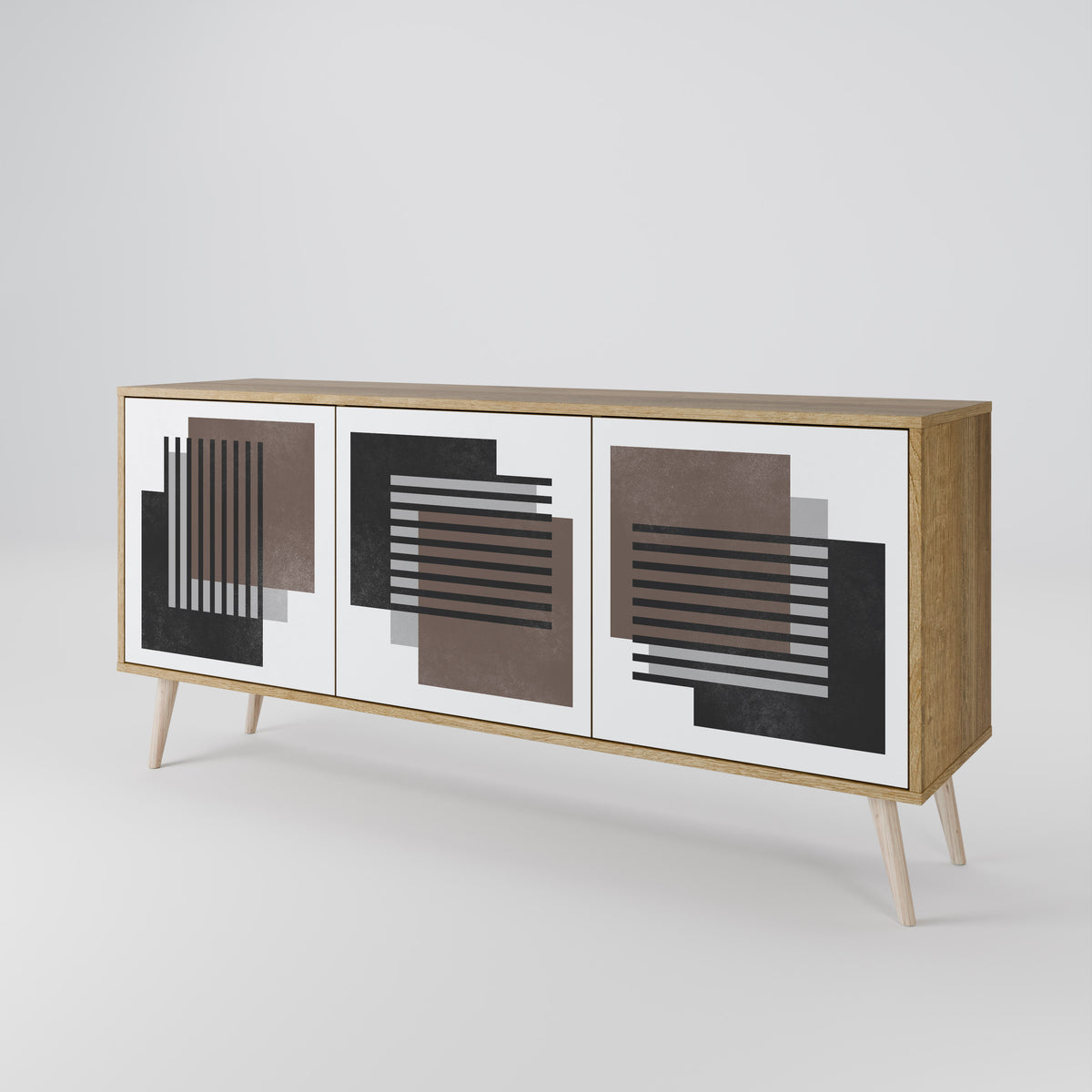SHADOW SYNCHRONY Aparador de 3 Puertas