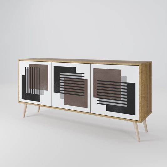 SHADOW SYNCHRONY Aparador de 3 Puertas