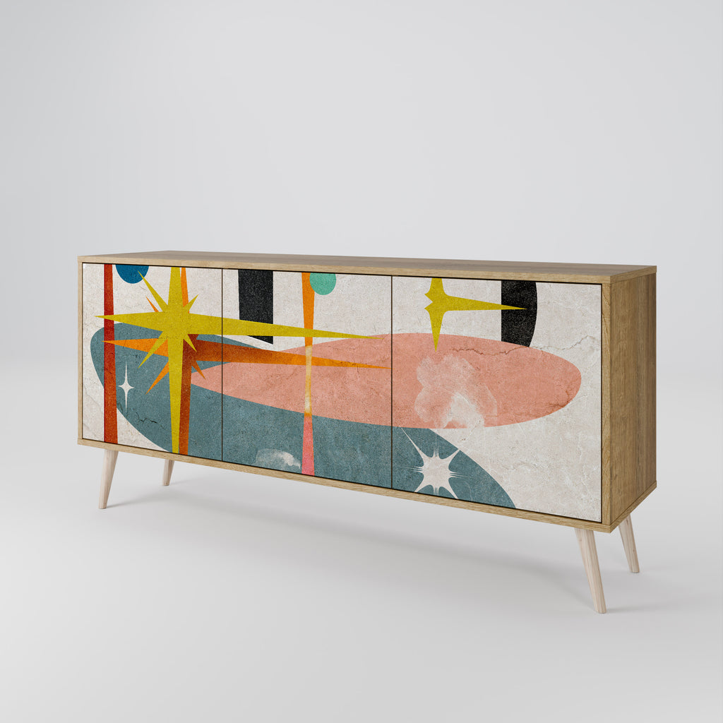 INTERSTELLAR VIBES 3-Door Sideboard