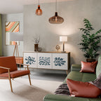 Aparador de 3 puertas WONDERLAND VEGETATION efecto roble