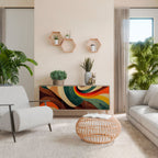 COLORFUL STRANDS Aparador de 3 Puertas