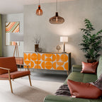 RECURRING DREAMS Aparador de 3 Puertas en Efecto Roble