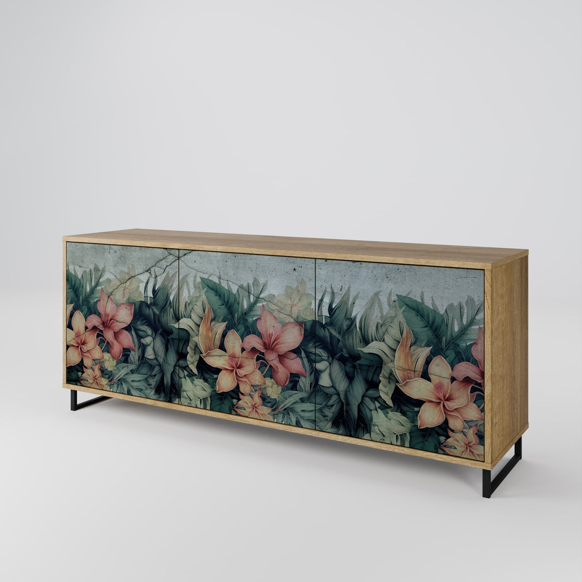 HEAVENLY BLOOM Aparador de 3 Puertas