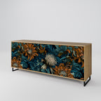 MORNING BLOOM 3-Door Sideboard in Oak Effect