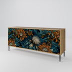 MORNING BLOOM 3-Door Sideboard in Oak Effect