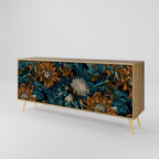 MORNING BLOOM 3-Door Sideboard in Oak Effect