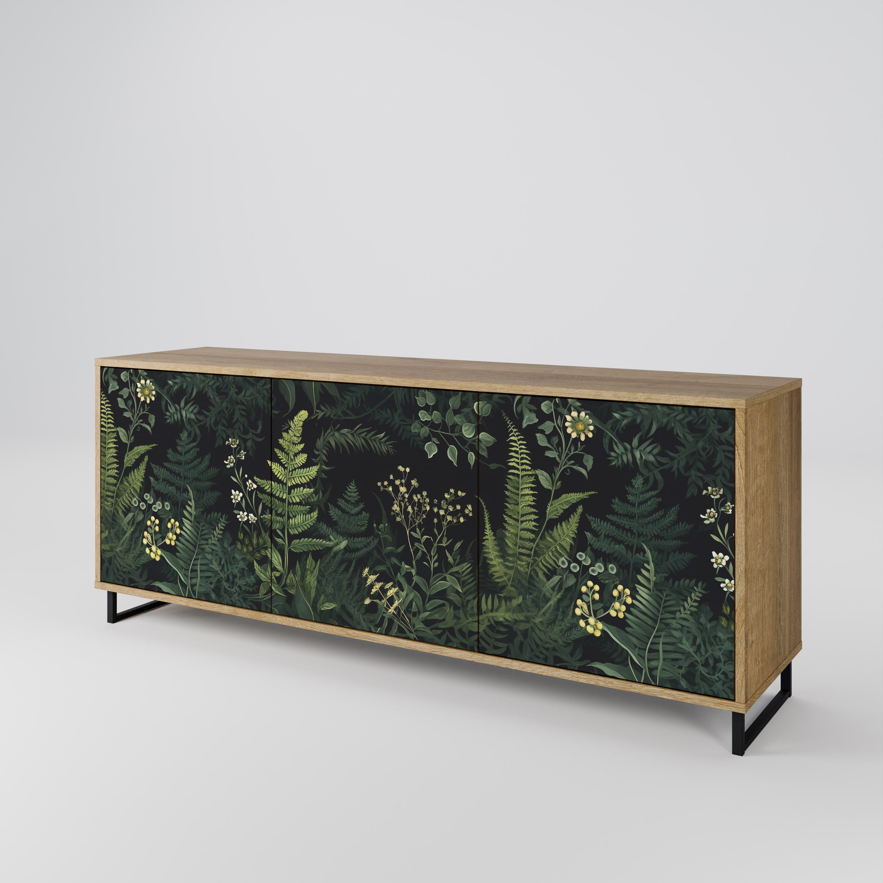 FERN FLOWERS 3-Door Sideboard