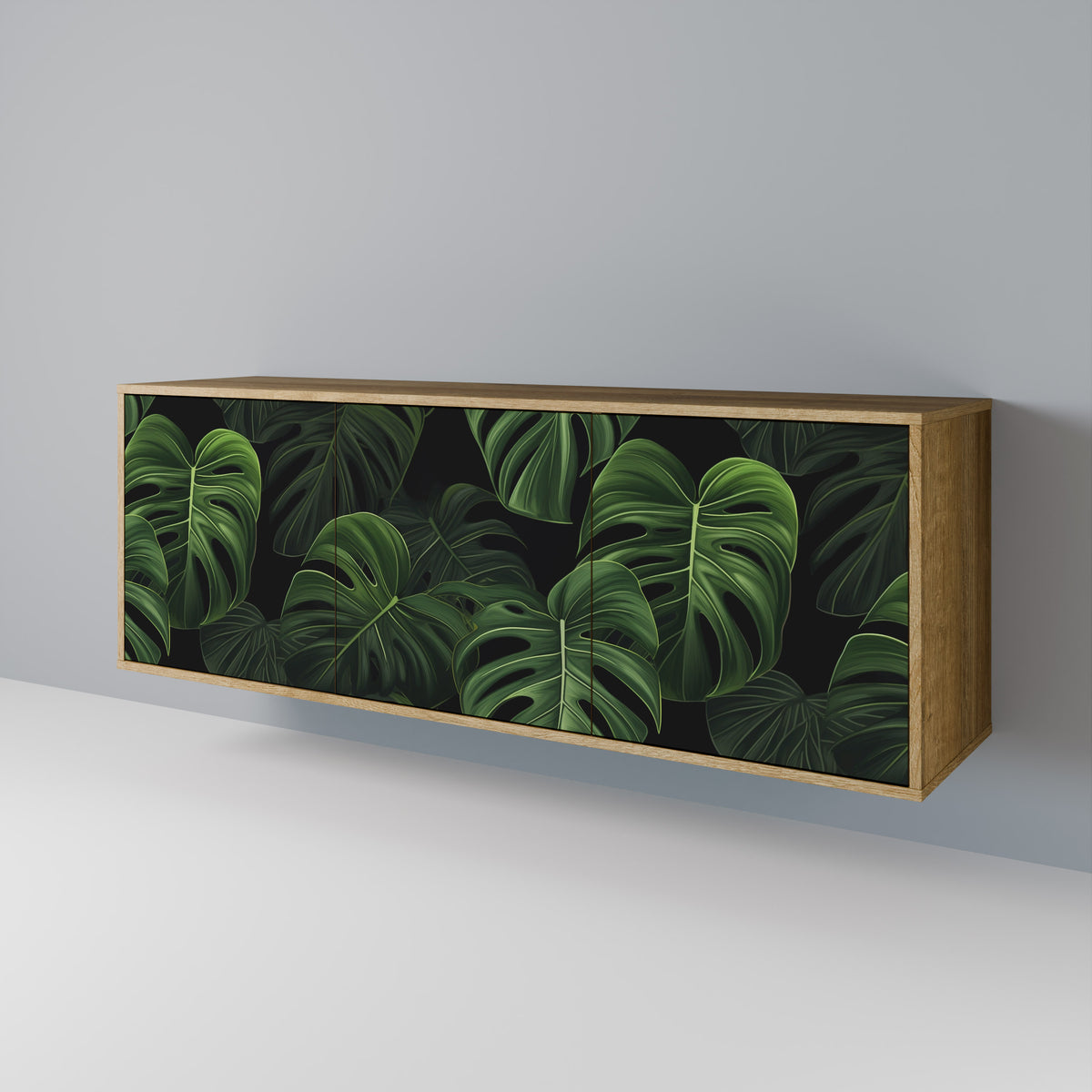 INFINITE MONSTERA Aparador de 3 Puertas