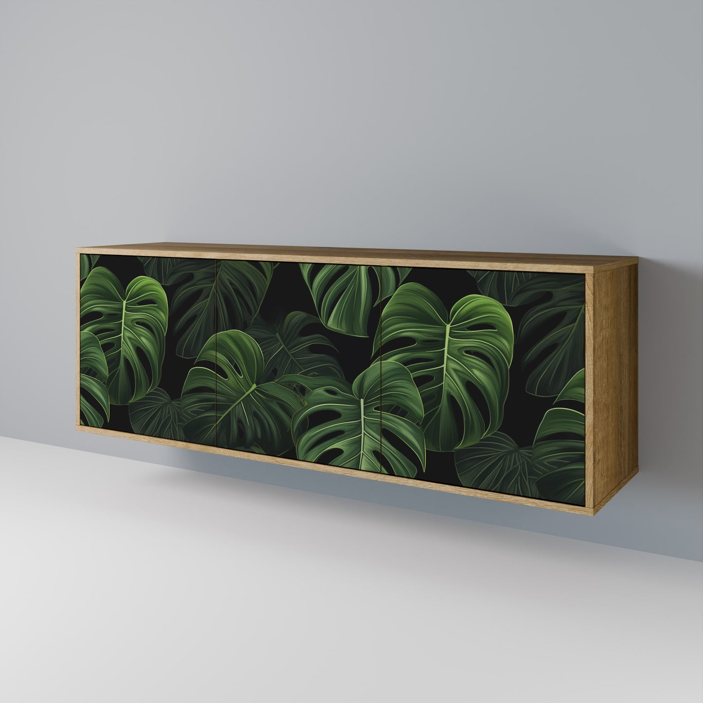 INFINITE MONSTERA Aparador de 3 Puertas