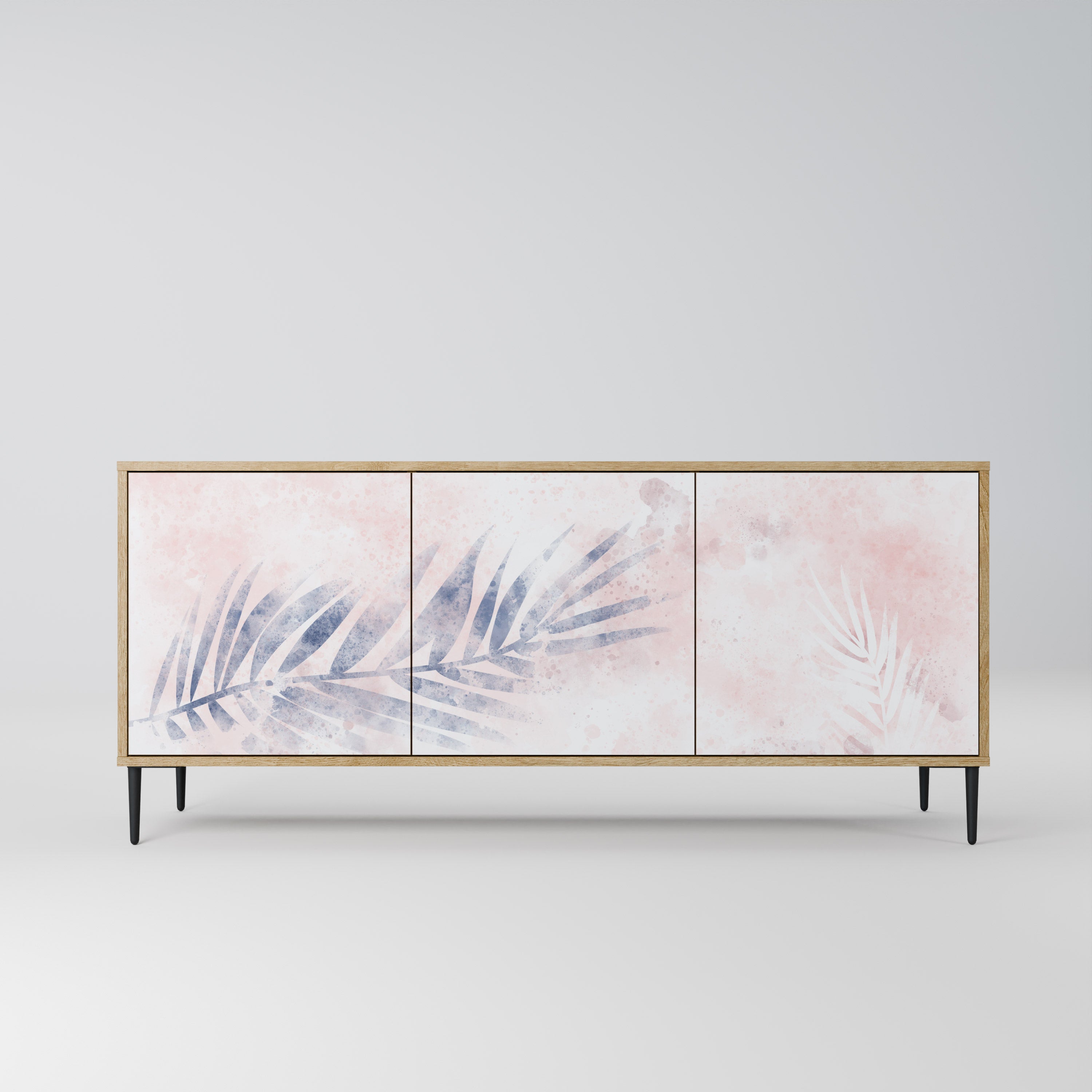 TIMELESS FLOAT 3-Door Sideboard in Oak Effect