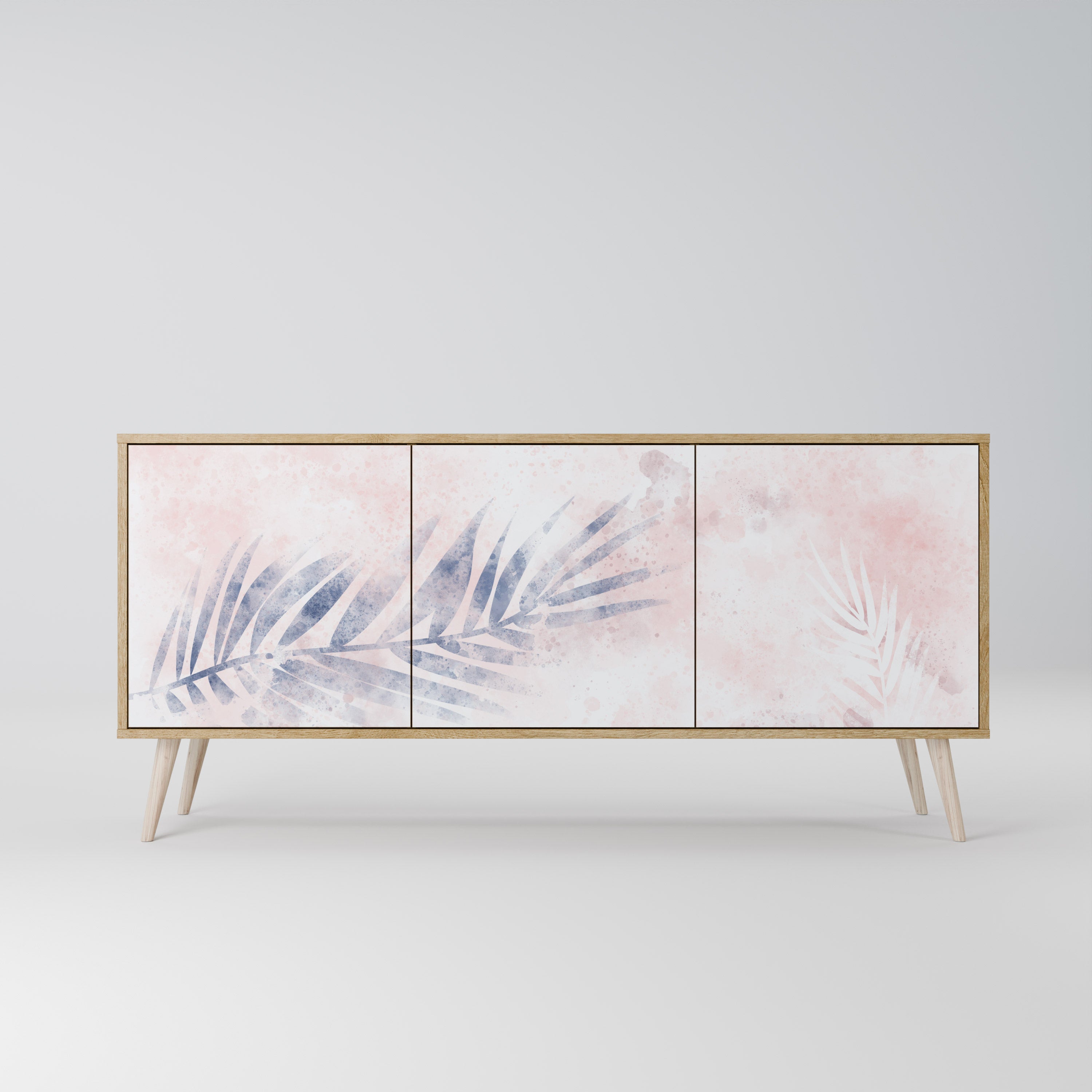 TIMELESS FLOAT 3-Door Sideboard in Oak Effect
