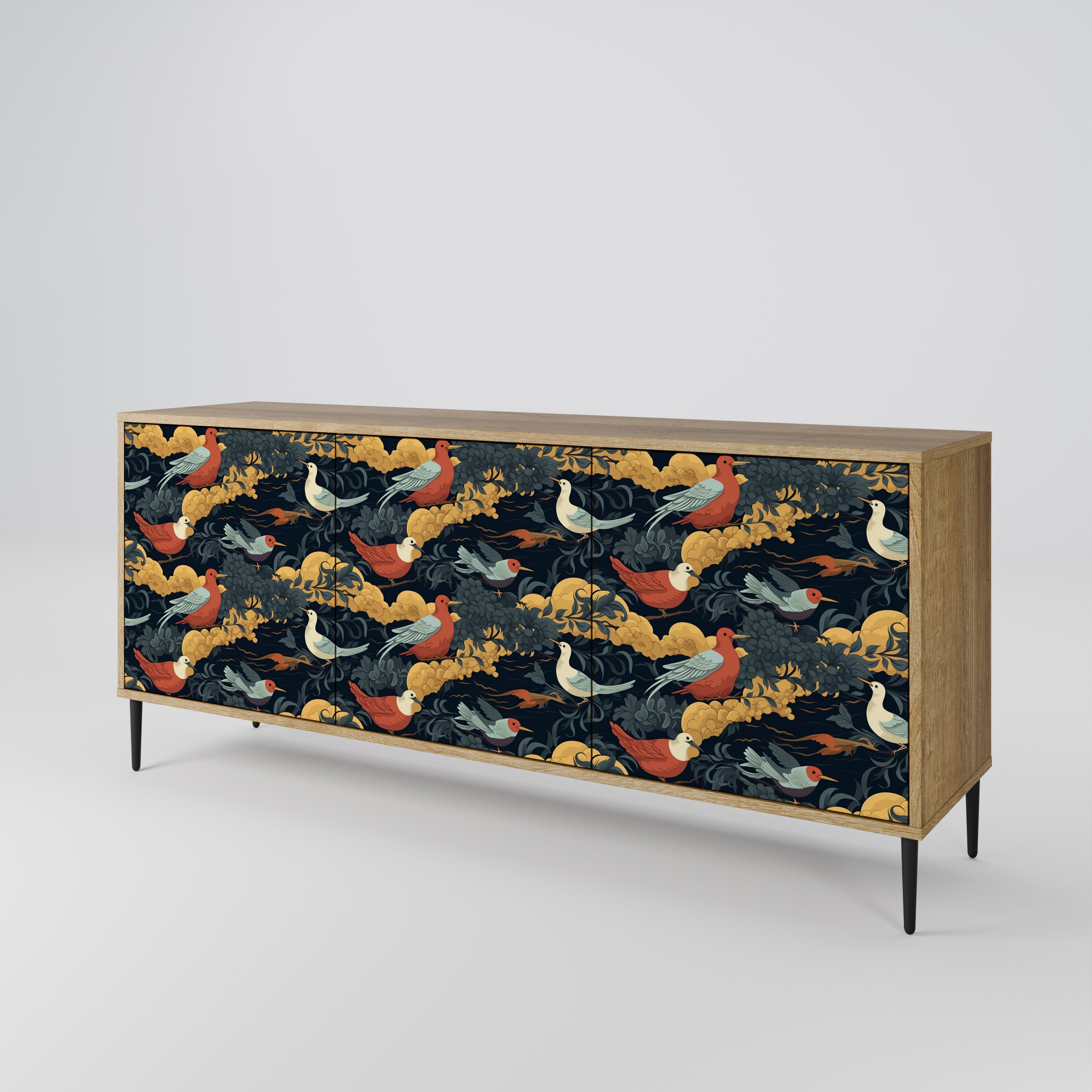 FOWLY DAZE 3-Door Sideboard