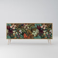 BOTANICAL EMERGENCE 3-Door Sideboard in Oak Effect