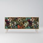 BOTANICAL EMERGENCE 3-Door Sideboard in Oak Effect