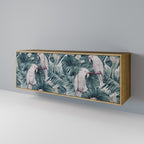 POPINJAY LOOK Aparador de 3 Puertas en Efecto Roble