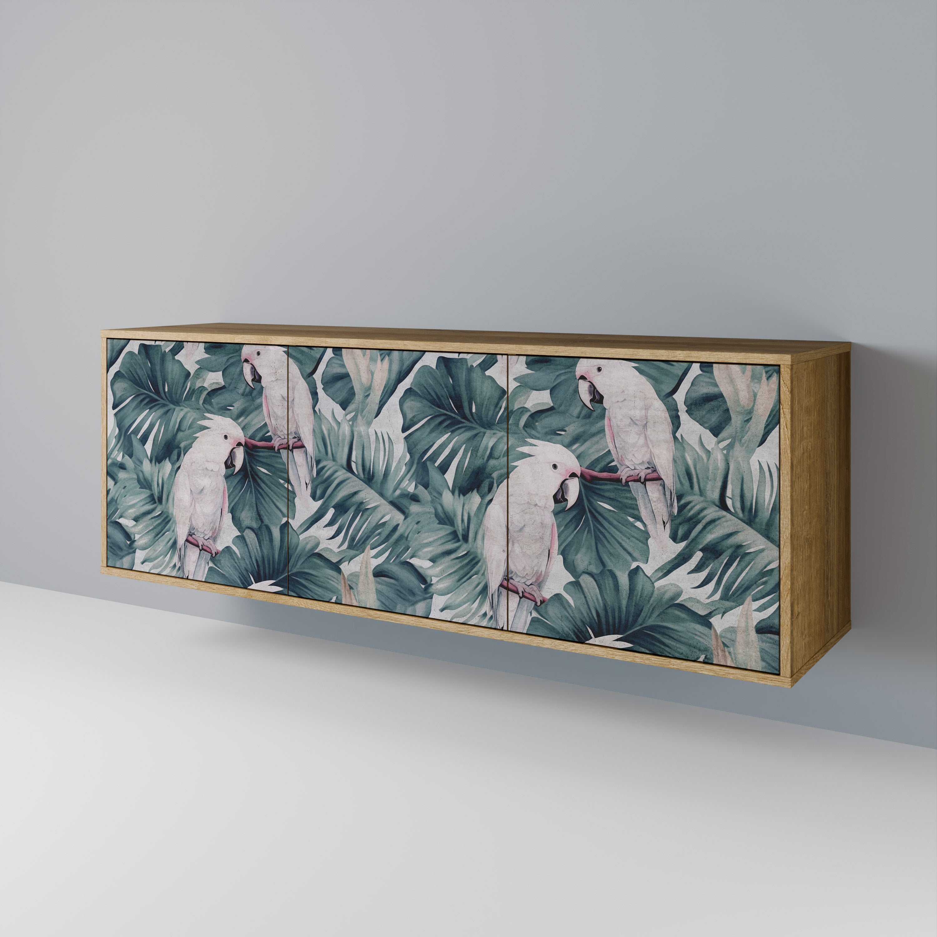 POPINJAY LOOK 3-Door Sideboard in Oak Effect