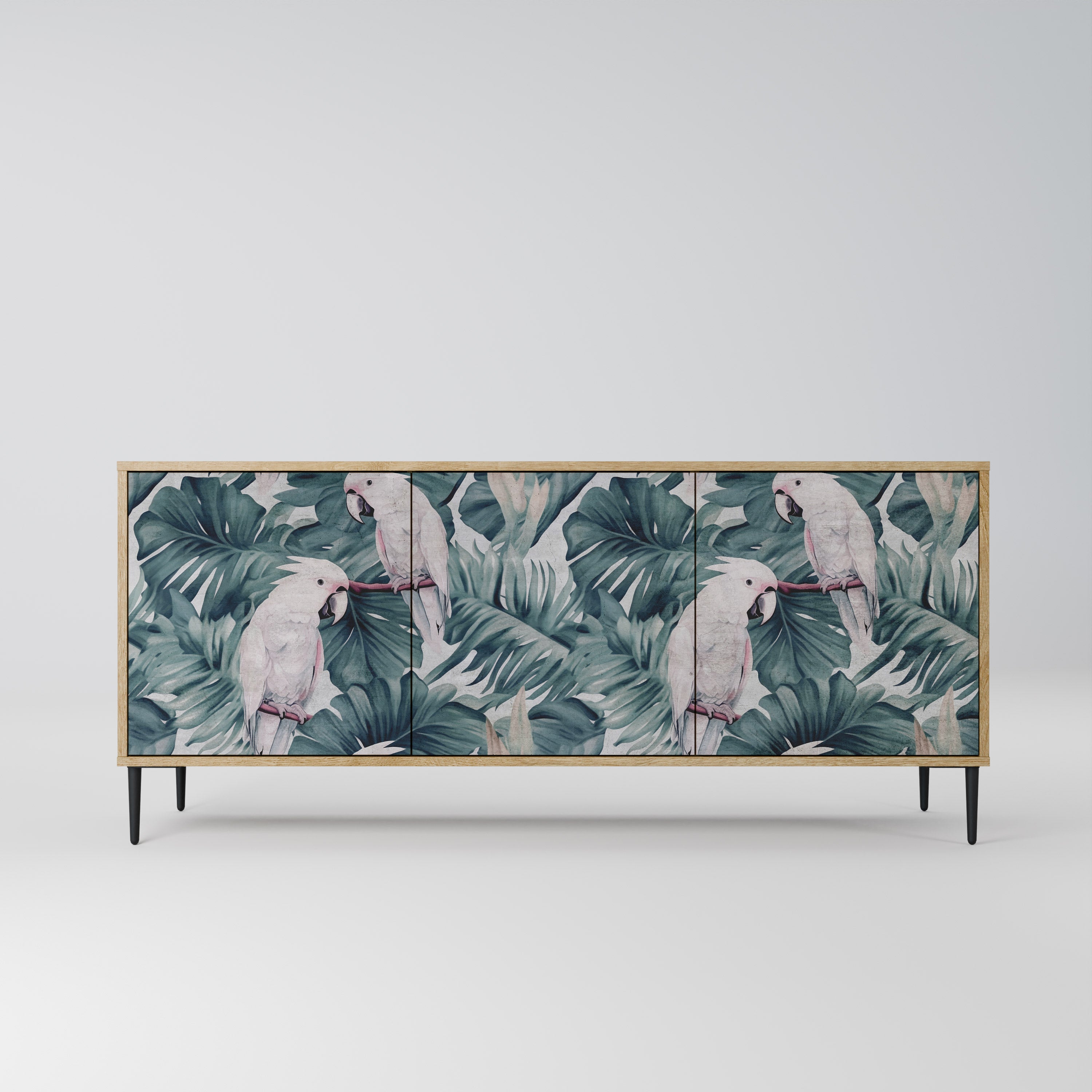 POPINJAY LOOK 3-Door Sideboard in Oak Effect