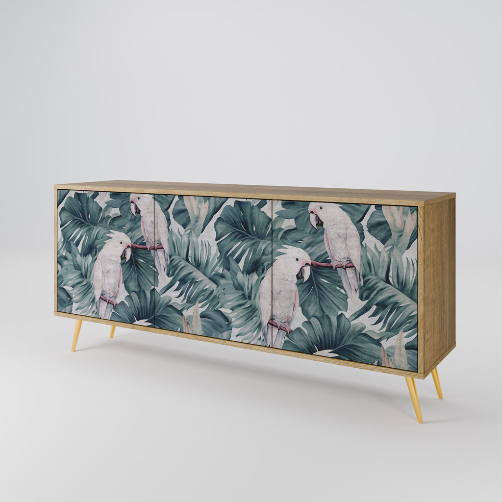 POPINJAY LOOK 3-Door Sideboard in Oak Effect