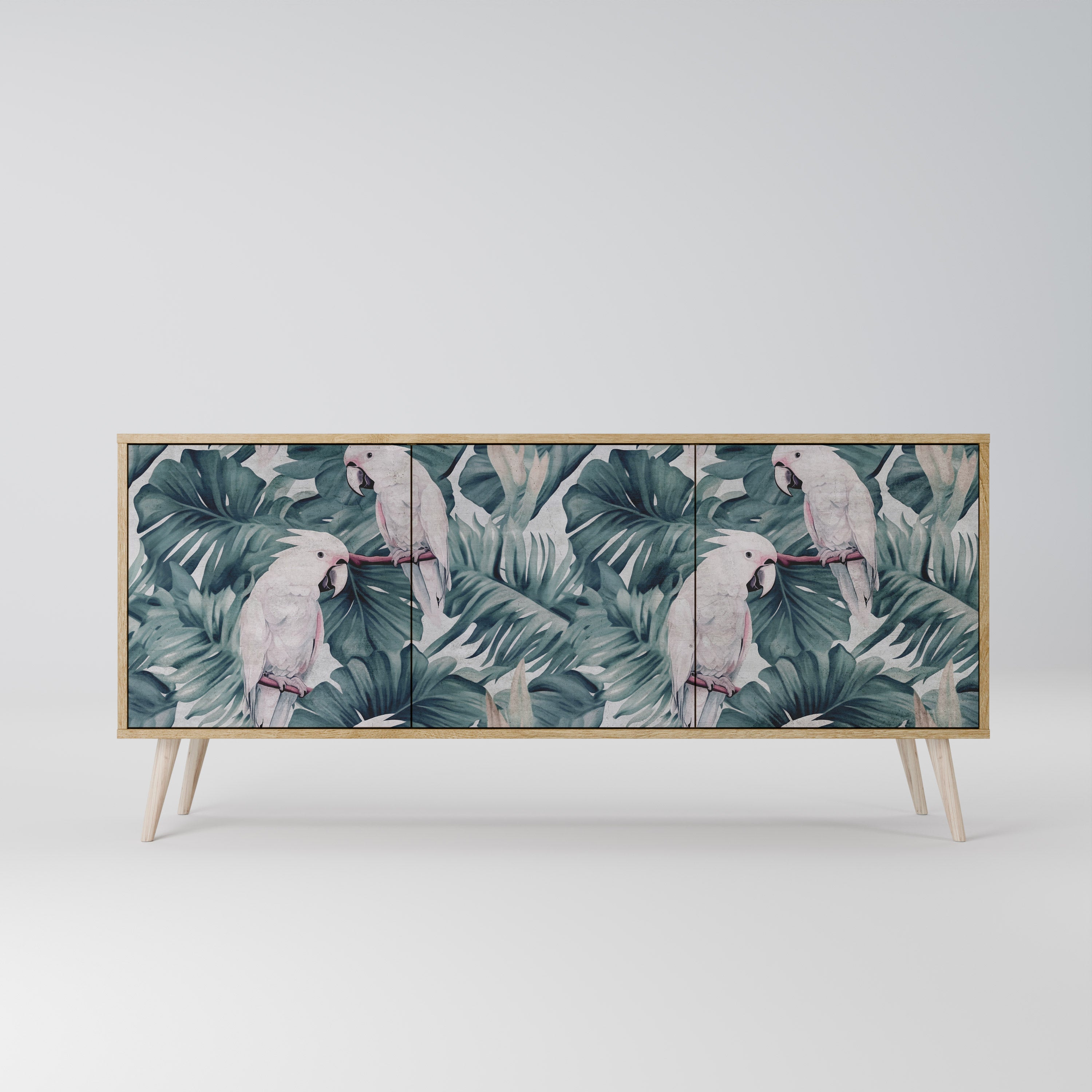 POPINJAY LOOK 3-Door Sideboard in Oak Effect