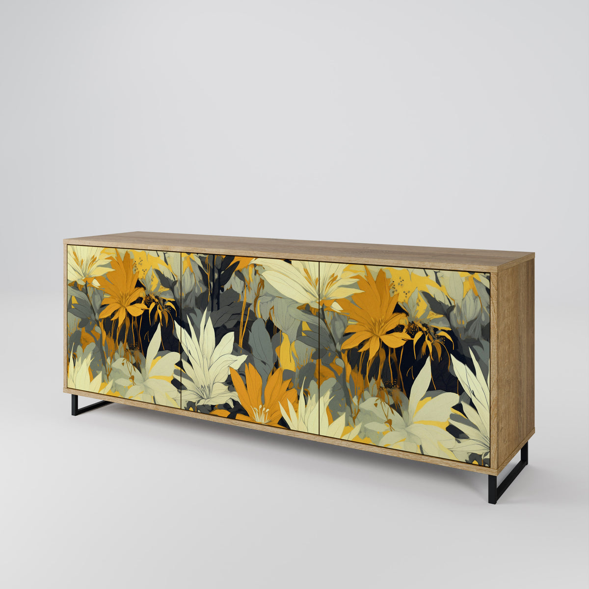 SUNKISSED LILY Aparador de 3 Puertas