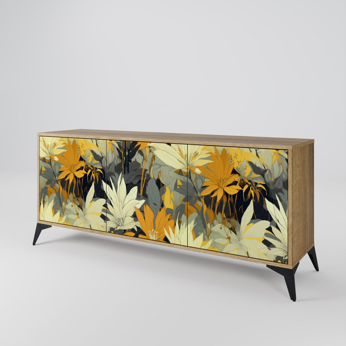 SUNKISSED LILY Aparador de 3 Puertas